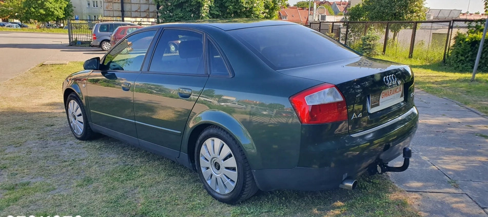 Audi A4 cena 8700 przebieg: 398415, rok produkcji 2001 z Koluszki małe 529